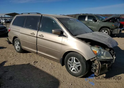 2007 Honda Odyssey Ex z USA, uszkodzony, nr VIN 5FNRL38447B024353